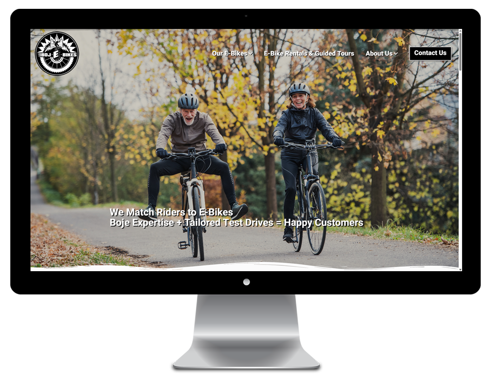 BOJ-E-BIKES Website