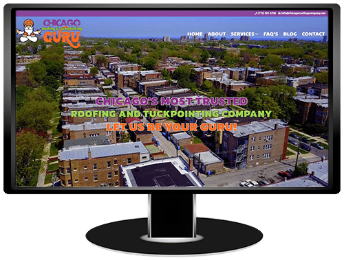 Chicago Roofing & Tuckpointing Guru Website