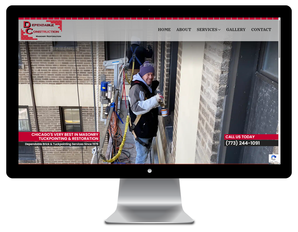 Dependable Construction Website