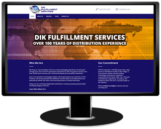 Dik Fulfillment Services Website