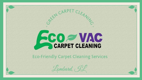 EcoVac Carpet Cleaning Business Cards