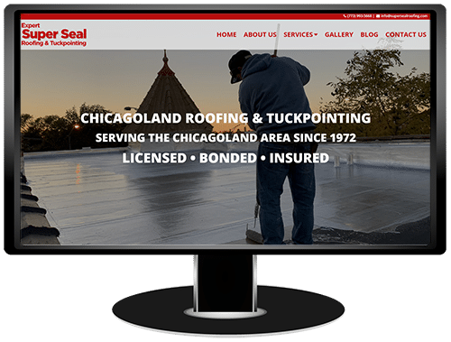 Expert Super Seal Roofing & Tuckpointing Website