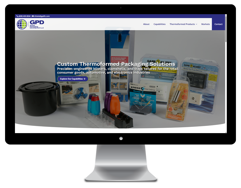 Global Packaging Development Website