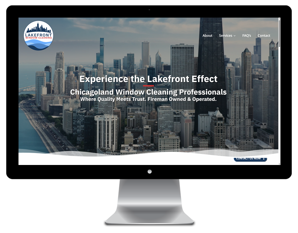 Lakefront Window Cleaning Website