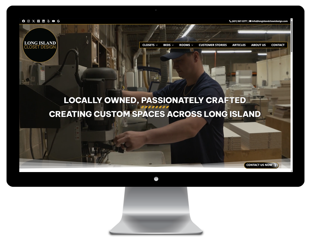 Long Island Closet Design Website