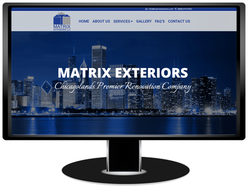 Matrix Exteriors Website