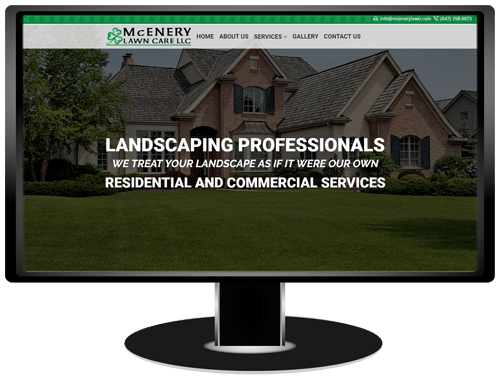 McEnery Lawn Care Website