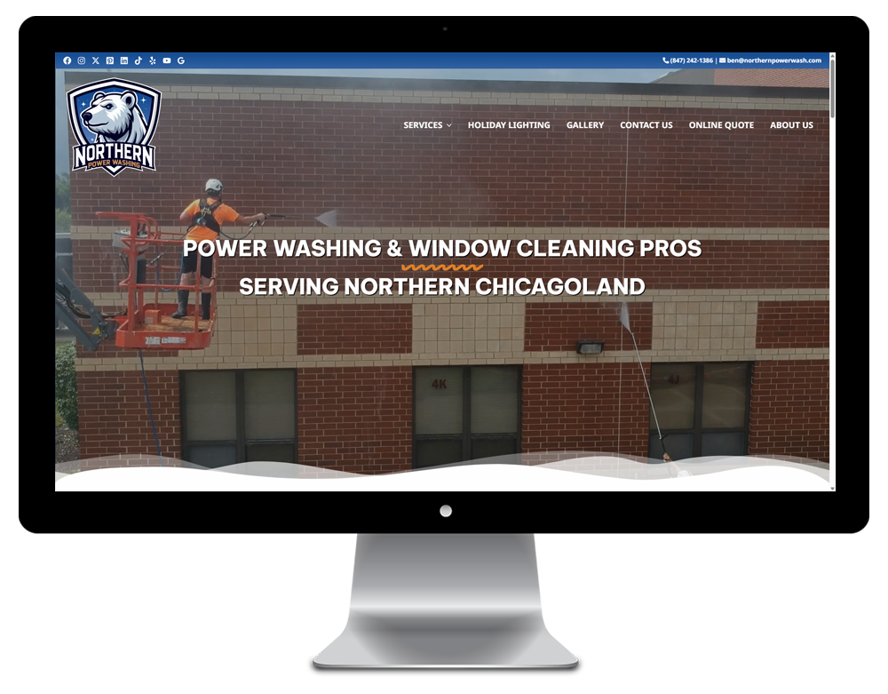 Northern Power Washing Website