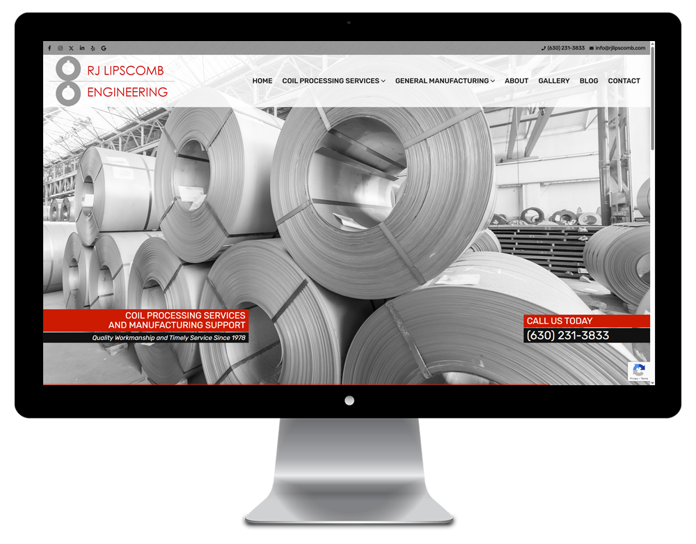 RJ Lipscomb Engineering Website