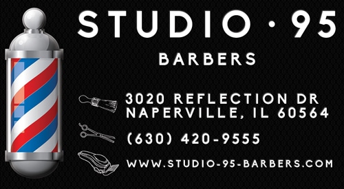 Studio 95 Barbers Business Cards