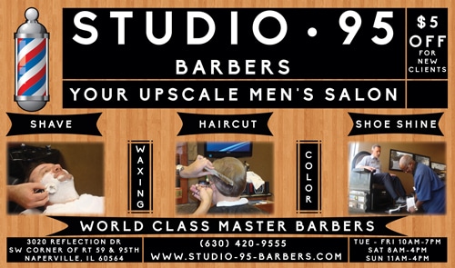 Studio 95 Barbers Flyer