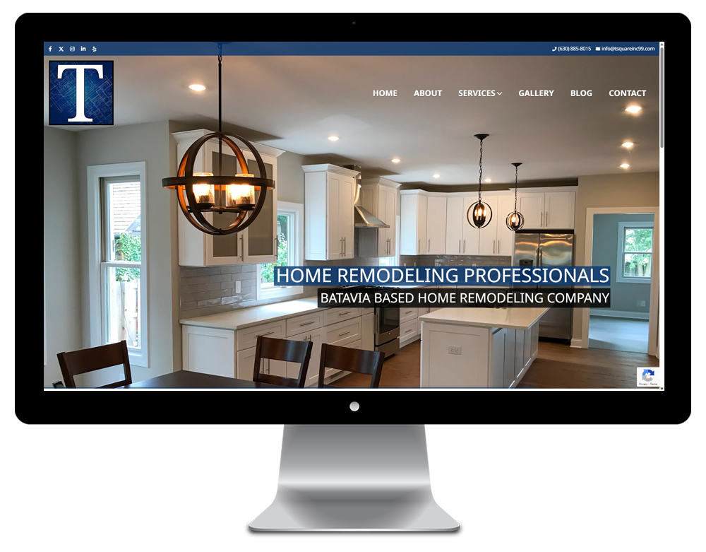 T-Square Construction Website