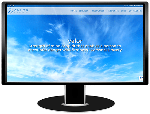 Valor Counseling Website